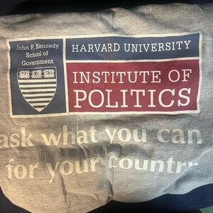 Harvard institute of politics shirt